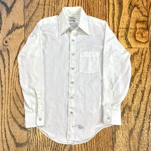 Arrow Men's White and Green Shirt